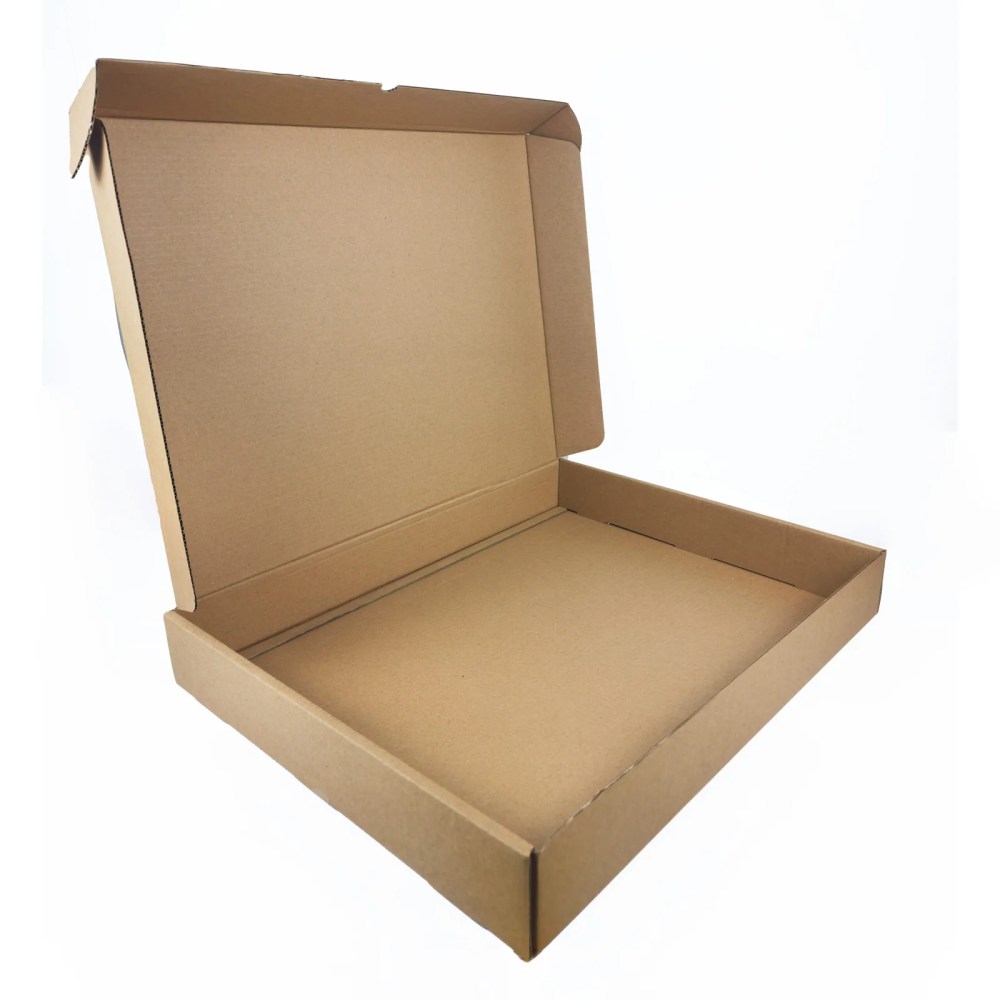 High-Quality Cardboard Box for Packing – 53.5W x 41.5L x 7H cm — High-Quality Cardboard Box for Packing – 53.5W x 41.5L x 7H cm — ready-made or custom-branded with your logo, delivered across Dubai & the UAE.