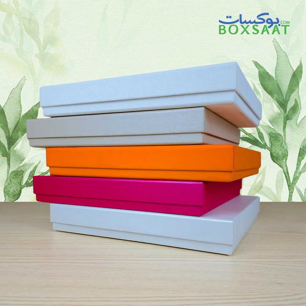 Special Paper Ready Made Box – Large Size – 23Lx25Wx3.5H cm — Special Paper Ready Made Box – Large Size – 23Lx25Wx3.5H cm — ready-made or custom-branded with your logo, delivered across Dubai & the UAE.