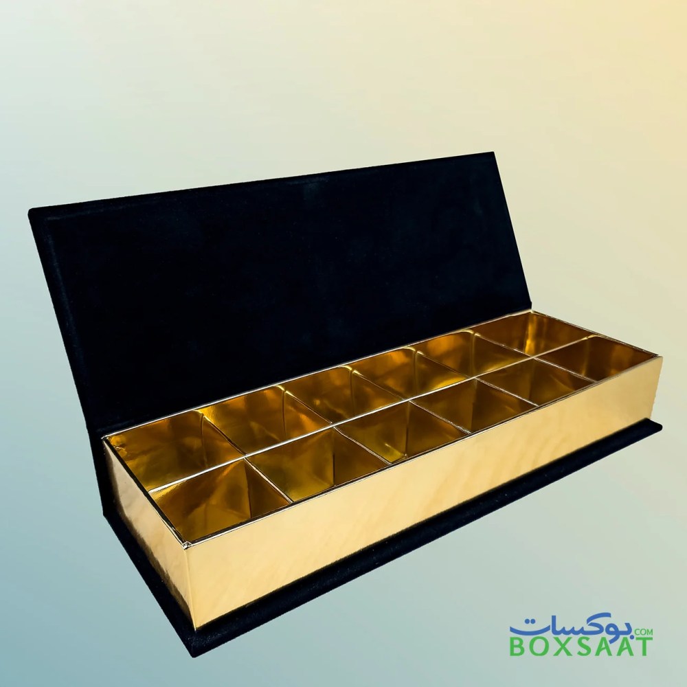 Black Velvet Chocolate Gift Box 12pcs — Black Velvet Chocolate Gift Box 12pcs — ready-made or custom-branded with your logo, delivered across Dubai & the UAE.