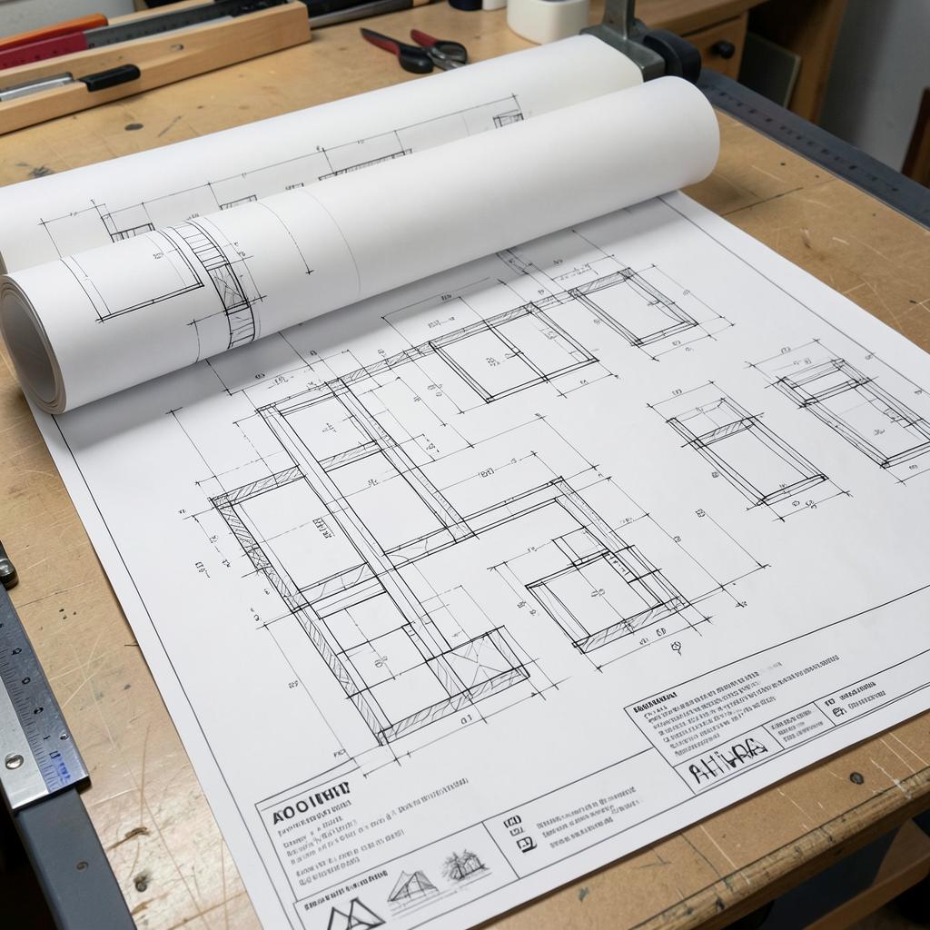 A0 Drawing Print — A0 Drawing Print branded to your artwork — 80gsm cad bond options, black & white or full colour and full colour matching, produced in Dubai.