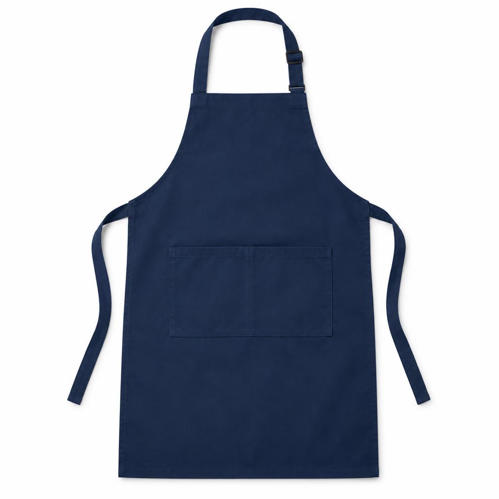 Aprons — Aprons branded to your artwork — 180gsm combed cotton options, screen printing and full colour matching, produced in Dubai.