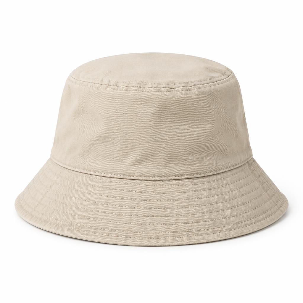 Bucket Hats — Bucket Hats branded to your artwork — brushed cotton twill options, 3d puff embroidery and full colour matching, produced in Dubai.