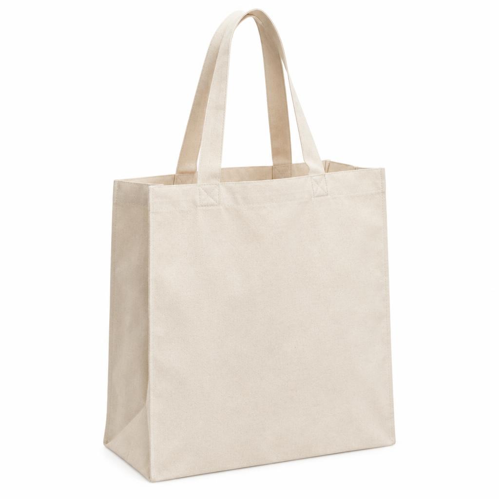 Cotton Shopping Bags — Cotton Shopping Bags branded to your artwork — 350gsm folding box board options, matt / gloss lamination and full colour matching, produced in Dubai.