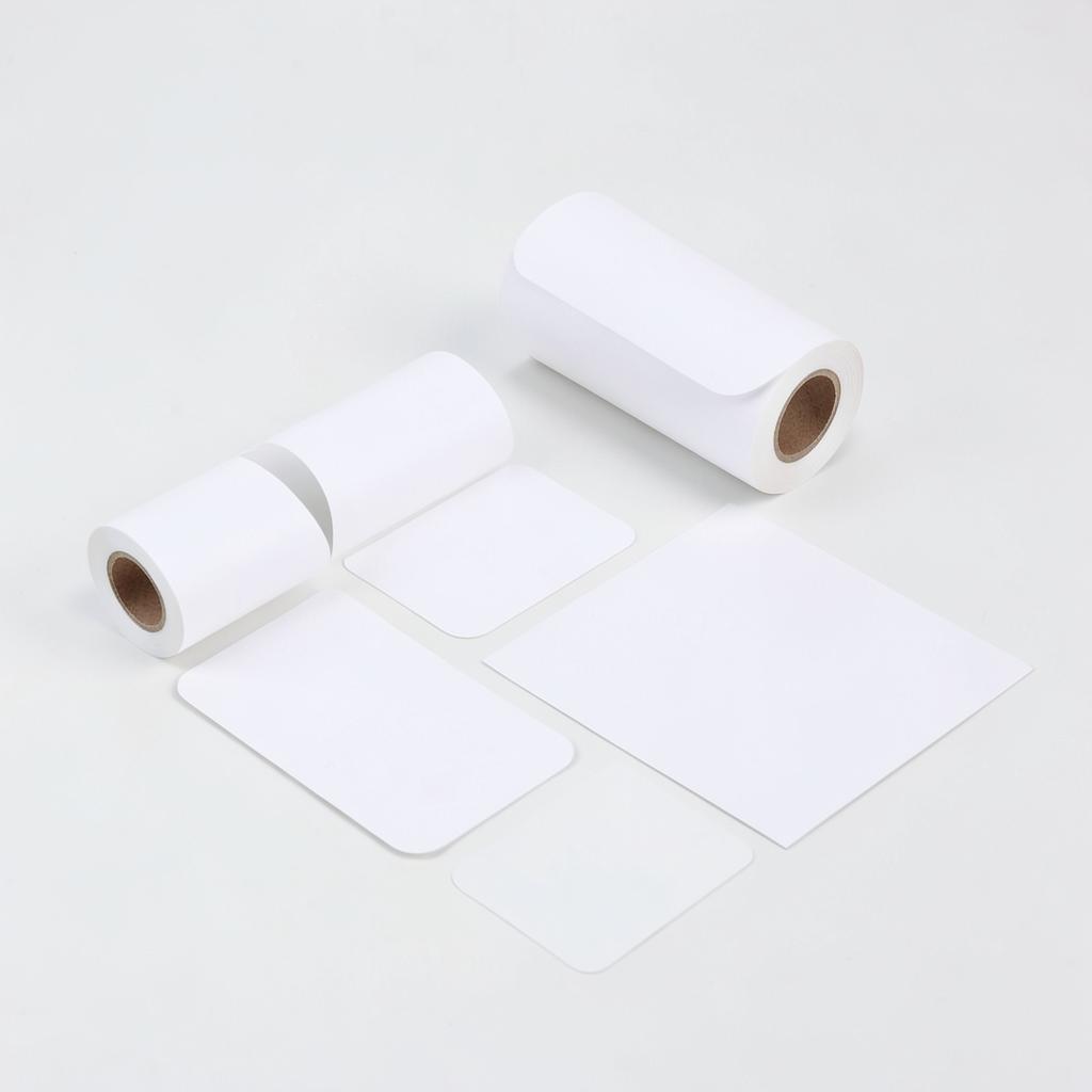 Labels — Labels branded to your artwork — self-adhesive paper options, matt or gloss lamination and full colour matching, produced in Dubai.