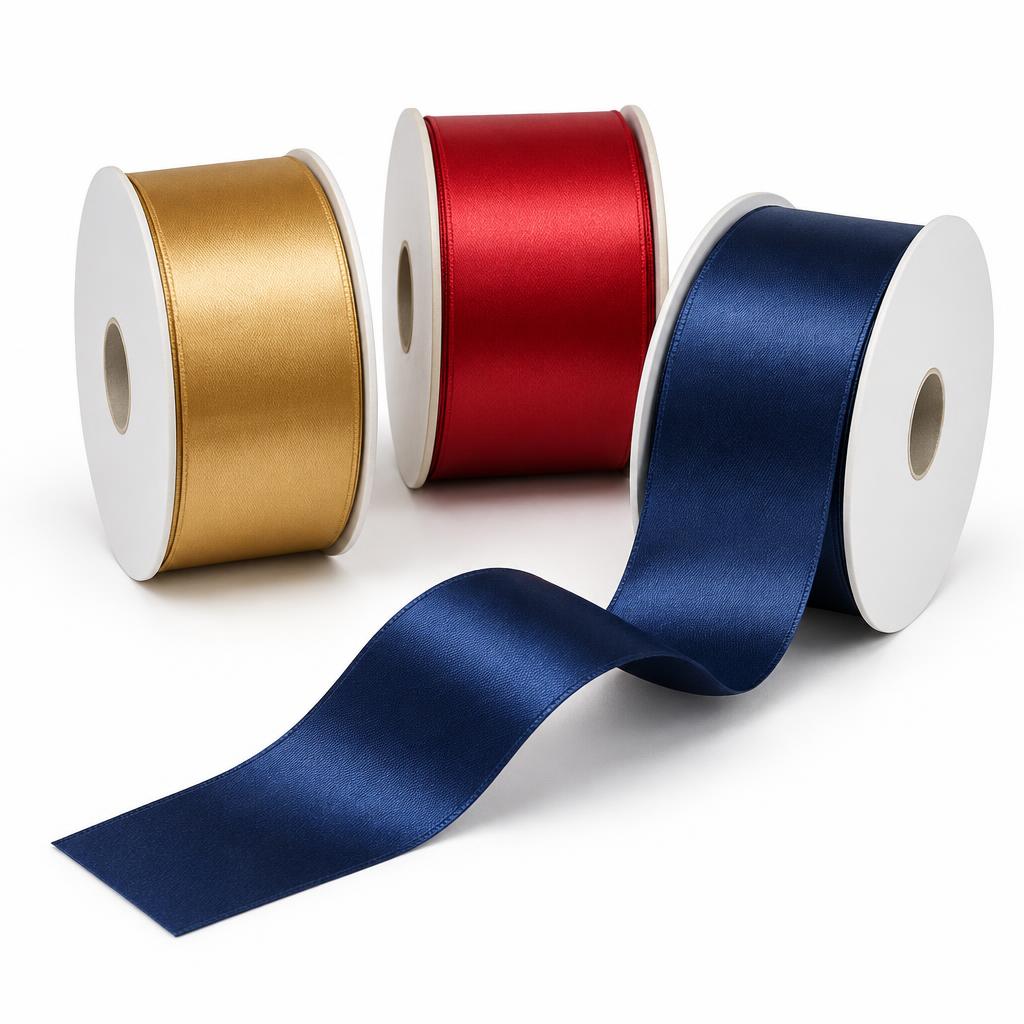 Printed Ribbons — Printed Ribbons branded to your artwork — 180gsm combed cotton options, screen printing and full colour matching, produced in Dubai.